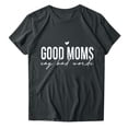 thumbnail image 5 of Pntutb T-Shirt à Col Rond Imprimé à Manches Courtes pour Femmes, Mode, Décontracté, Coupe Ample, Hauts, 5 of 5
