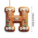 thumbnail image 3 of 26 Letters Christmas Tree Decoration Pendant Christmas Tree Ornaments Personalized DIY Christmas Ornaments Christmas Decoration Xmas Tree Hanging Decor Feature, 3 of 5