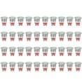 thumbnail image 1 of 40pcs IP68 impermeable BEM-16C de alta calidad de metal de advertencia LED indicador de luz 16mm (verde 12V), 1 of 8