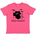 thumbnail image 3 of Inktastic Future Drummer Youth T-Shirt, 3 of 5