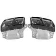 thumbnail image 2 of 2 puntas de escape cuádruples de acero inoxidable aptas para MercedesAMG A45 W176 CLA45 C117 2013-2018 (cromo negro), 2 of 12