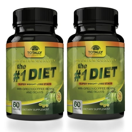 The #1 Diet Complex with Garcinia Cambogia, Green Coffee Bean and BCAAs Super Weight Loss (60 Caplets) - 2