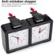 thumbnail image 3 of Reloj de ajedrez, péndulo de ajedrez, reloj de ajedrez, cronómetro de ajedrez profesional, reloj de ajedrez mecánico, reloj de cuenta regresiva de ajedrez JFHHH pequeña, 3 of 5
