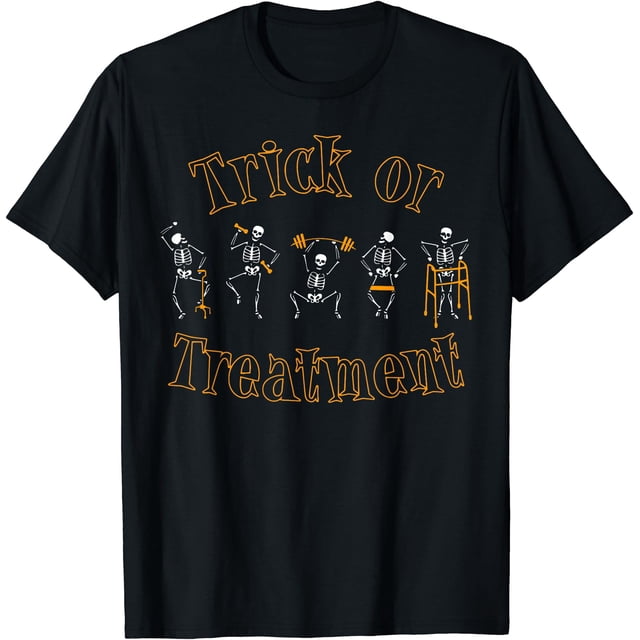 T-Shirt Thérapeutique Physique PT pour Halloween - comme sur l'Image - 2TG