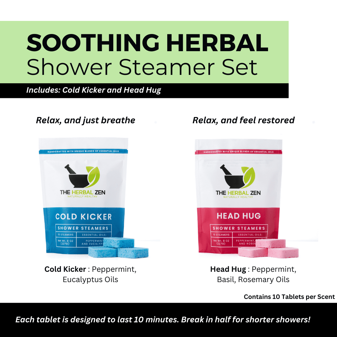 Soothing Aromatherapy Shower Steamers Gift Set - Shower Bombs Made in the USA - Relaxation Gift for Women - Lavender Shower Steamers for Women - Eucalytus Shower Steamer - Self Care Gift