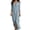 Light Blue, variant on Guieoi Womens Dresses Fall Plus Size Elegant and Fashionable Loose Casual Collared Front-Slit Maxi Dress Blue XL