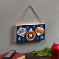 thumbnail image 3 of Houston Astros 6" x 11" Holiday Wood Wall Sign, 3 of 3