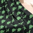 thumbnail image 3 of Black Cartoon Dinosaurs Pattern Blanket,Comfortable Soft Flannel Throw Blanket,All Season,Warm Lightweight Blankets for Sofa Bed Couch Living Room Chair,50"x60", 3 of 4