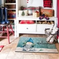thumbnail image 6 of Winter Door Mat Outdoor,Gnome Snowflakes Snow Winter Doormat,Christmas Xmas Holiday Welcome Floor Mat Rug for Porch Entrance Farmhouse Decor,30" x 17", 6 of 6