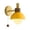 Yellow, variant on VAIFTILNO Bedlight Wall Sconce with Switch, 6.3x5.9x5.9in LED Personalized Background Wall Lamp for Bedroom, Living Room, Iron Wall Sconce, Modern Home Decor (More Colors)