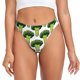 thumbnail image 1 of Fotbe Cute Broccoli Tanga Sin Costuras para Mujer con Estampado – Panties Invisibles, Transpirables y Cómodos para Uso Diario-X-Large, 1 of 6