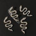 thumbnail image 3 of 3D Snake Nail Art Charm Metal Snake Wave Nail Art Rhinestone Color Nail Art Jewelry Accessories DIY Craft Nail Art Decoration, 3 of 5