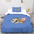 thumbnail image 1 of Tom and Jerry Bedding Set Cartoon Tom and Jerry Children's Duvet Cover Set Soft Microfiber with Firmness, 1 of 5