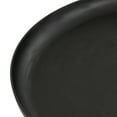 thumbnail image 4 of Kate and Laurel Stovring Round Modern Decorative Tray, 17 Inch Diameter, Black, Contemporary Serving Tray for Use as Entryway Catch-All or Coffee Table Tray, 4 of 8