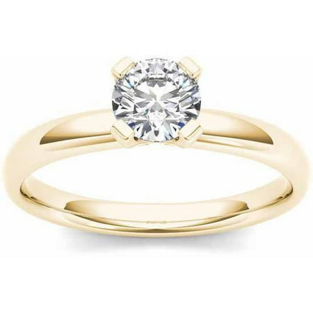 1 Carat T.W. Diamond Solitaire Engagement Ring in 14kt Yellow Gold