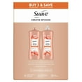 thumbnail image 6 of Suave Keratin Infusion Smoothing Shampoo & Conditioner Set For Frizzy Hair, 28 FL OZ Each, 6 of 10
