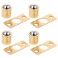 thumbnail image 1 of 10 piezas de pestillo de rodillo con bola ajustable para puerta de gabinete de muebles con cuentas táctiles de cobre, 1 of 6