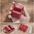 thumbnail image 6 of Leather Pen Clip Holder Double Hole Pen Clip Holder Notebook Pen Holder with Pocket Clip for Journal Notebook Planner, 6 of 9