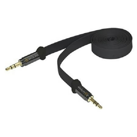 Isimple Ismj 53b 3 Foot Max Flat 3.5mm Auxiliary Car Audio Aux Cable