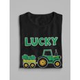 thumbnail image 4 of Tstars Boys Lucky Clover Irish Tractor Loving St Patricks Day Proud Irish Toddler T Shirt, 4 of 8