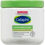 Cetaphil Moisturizing Cream Very Dry To Dry, Sensitive Skin, 16 Oz