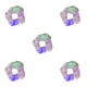 thumbnail image 3 of Qarigey Diadema de fiesta brillante 3 modos de luz Diadema con pilas Discoteca LED Headwear, Blanco Coche 100cm 5piezas, 3 of 6