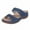Blue, variant on Orthopedic Wedge Sandals for Women Arch Support Plantar Fasciitis Sandals for Flat Feet Casual Platform Open Toes Slides Black Women Sandal
