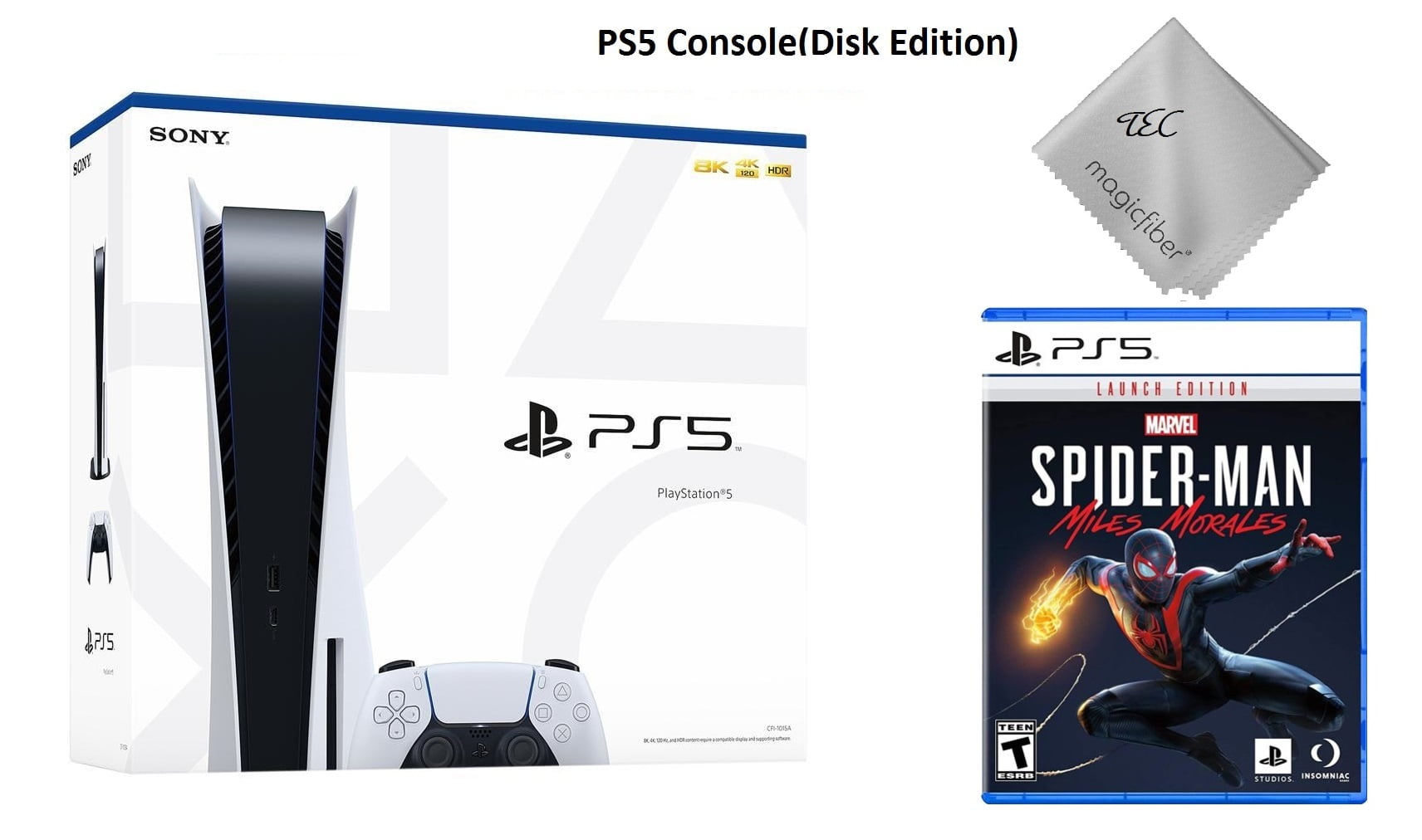 Sony PlayStation_PS5 Gaming ConsoleDisc Versión con Nicaragua