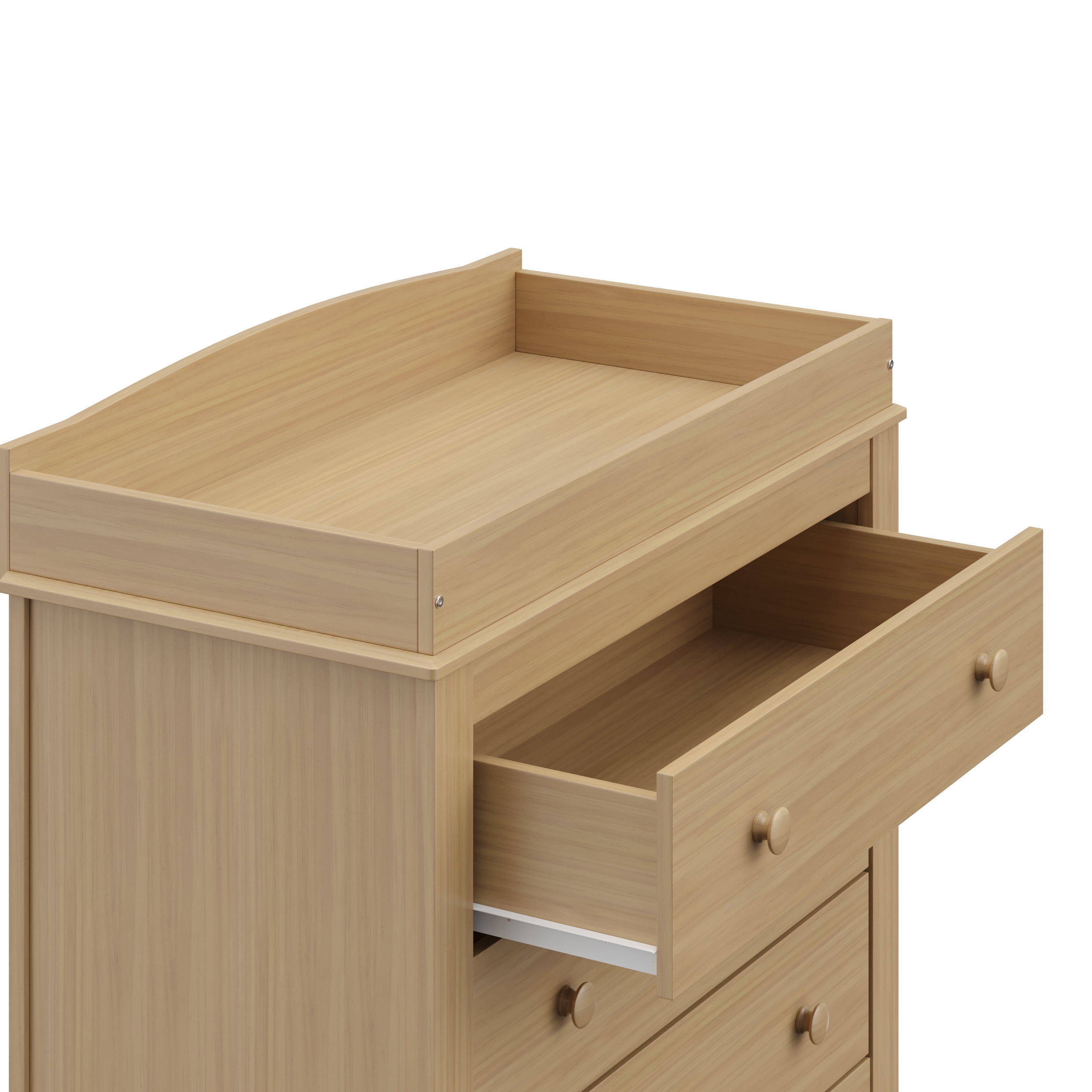 Graco Noah 3 Drawer Infant Diaper Changing Table Dresser, Driftwood