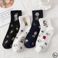thumbnail image 2 of Nuevos calcetines de algodón de Anime Kawaii Snoopy Charlie Brown, lindas medias de dibujos animados, cómodos, de moda, prácticos, regalo de Navidad para niñas, 2 of 5