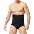 thumbnail image 4 of Ropa interior para hombre Cintura adelgazante Entrenador Corsé Calzoncillos Fajas corporales, Negro, XL kenally AP001430-03, 4 of 7