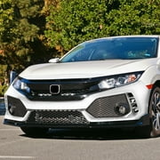 Ikon Motorsports Front Bumper Cover Fits 16-21 Honda Civic Type-R Unpainted Black PP