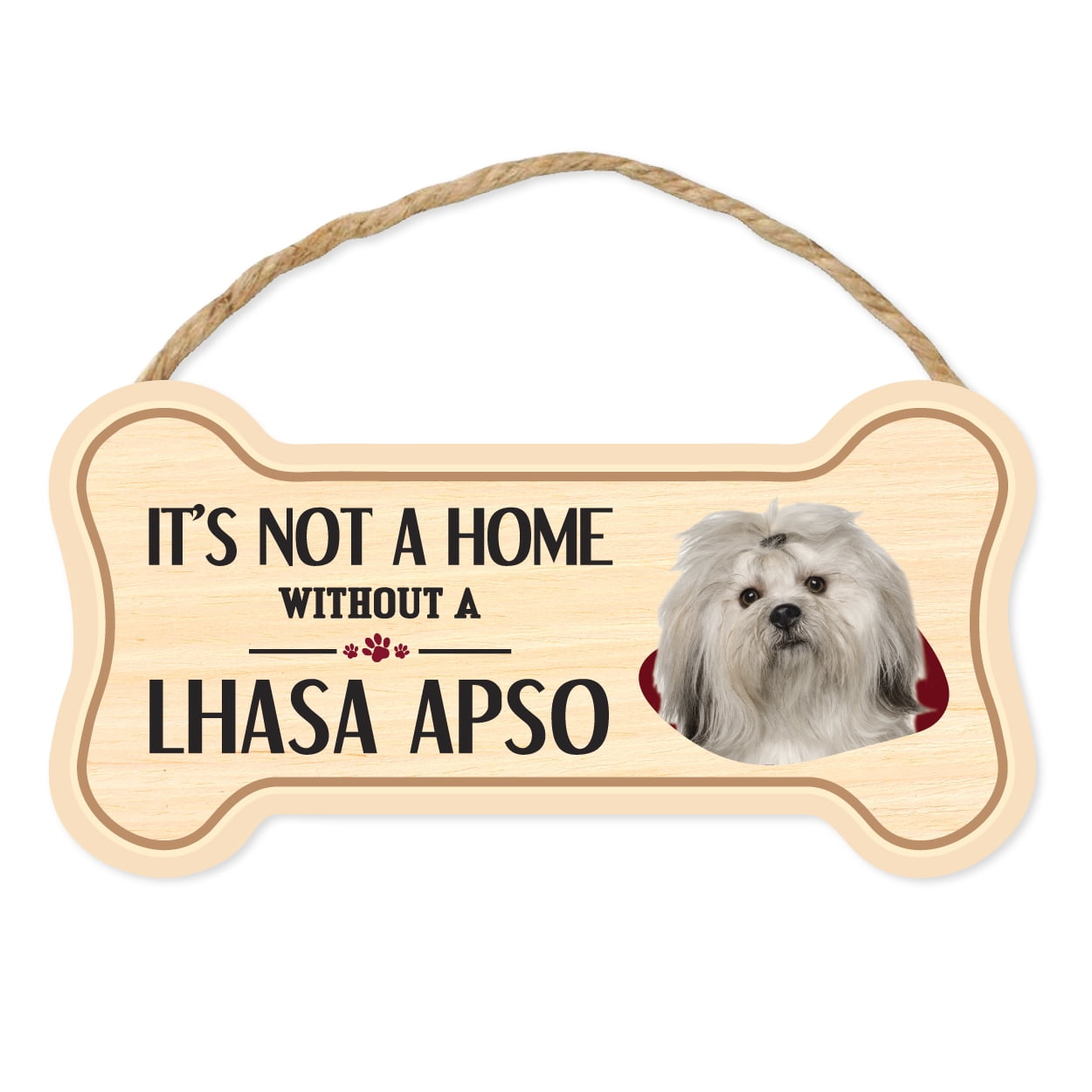 Personalised Dog On Board Car Safety Sign Lhasa Apso On Board Pink 