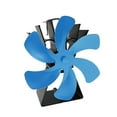 thumbnail image 5 of Stove Fan Heat Powered Wood Log Burner Top Fire Burning Fan, 5 of 5