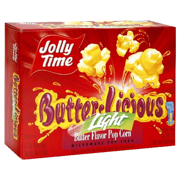 Jolly Time Butter Light Popcorn, 9 Oz., 3 Count