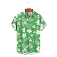 thumbnail image 6 of Iyufng Summer Shirts for Men Short Sleeve Hawaiian Shirts Printed Casual Beach Shirts, 6 of 8