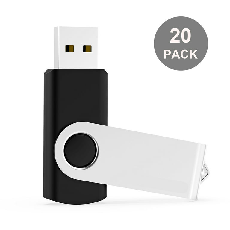 2 Pack Metal Usb Sticks Swivel Flash Drive
