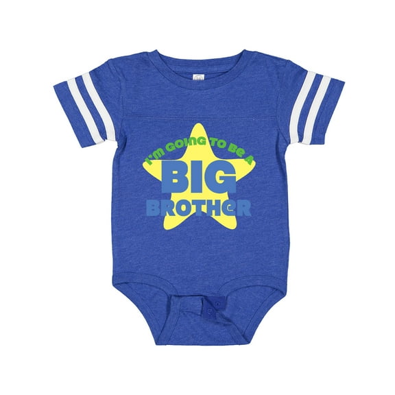 Inktastic I'm Going to Be a Big Brother Boys Baby Bodysuit
