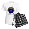 thumbnail image 4 of CafePress - Mckinney Coat Of Arms Women's Light Pajamas - Women's Short Sleeve Print T-Shirt and Pants Light Cotton Pajama Set, 4 of 7