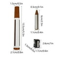 thumbnail image 3 of Furniture Markers Touch Up, Upgrade Wooden Furniture Repair Kit, Premium Wood Scratch Repair Markers and Wax Sticks for Wood Stains Scratches Hardwood Floors Tables, Set of 13, 3 of 7