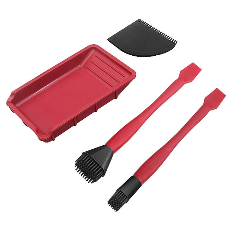 Red Silicone Glue Durable Glue Spreader Applicator Set for