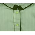 thumbnail image 6 of Atasi Men's Kurta Pyjama Set Long Cotton Green Tunic Shirt Ethnic Wear-XX-Large, 6 of 6