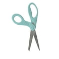thumbnail image 6 of Westcott 8" Sewing Scissor and 45mm Rotary Fabric Cutter Set, Titanium Bonded, Blue, Floral, 2-Pack, 6 of 12