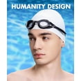 thumbnail image 2 of Swim Goggles Adult Swimming-Goggles: Pool Goggles for Men and Women with Anti Fog UV400 Protection No Leak 3 Pack, 2 of 5