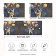 thumbnail image 2 of Yayeee Pillowcase King Size Set of 2 Satin Wrinkle Resistant Pillow Case, Watercolor Astronaut, 2 of 8