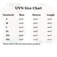 thumbnail image 6 of UVN Pleated Womens Blouses Crewneck Long Sleeve Shirts Casual Dressy Tunic Tops, 6 of 6