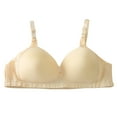 thumbnail image 2 of Women Bras Women's Daily Adjustable Underwear Gathered Thin Bra No Underwire 38-44, 2 of 3