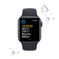 thumbnail image 4 of Apple Reloj Inteligente Watch SE (2.ª Generación) GPS 40 Mm con Caja de Aluminio Medianoche y Correa Deportiva Medianoche - M/L. Monitor de Actividad Física y Sueño, Detección de Accidentes, Monitor, 4 of 5