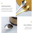 thumbnail image 2 of Stainless Steel Hollow Heart Shape Face Spoon Creative Cute Coffee Spoon Ice Cream Small Spoon Wedding Souvenir Spoon Silver Face Handle Spoon 1Pcs, 2 of 5