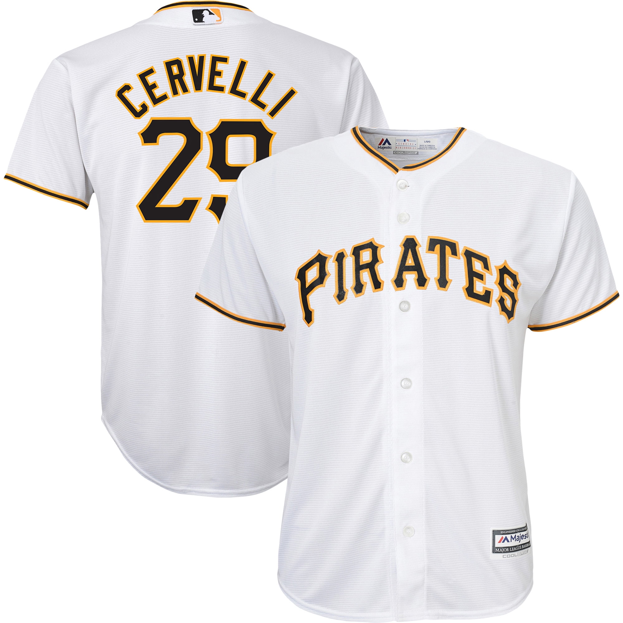 pirates youth baseball jersey